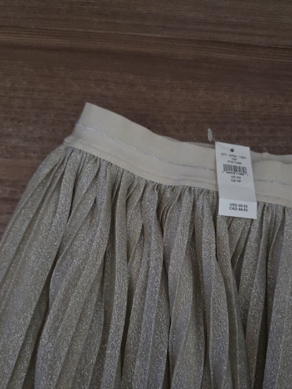 Aerie Balletcore Maxi Skirt — Gold - Picture 3 of 4